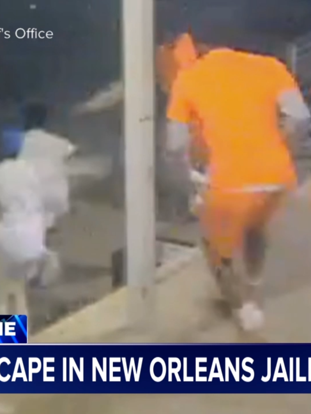 Ten men escaped from a New Orleans jail on Friday, possibly with help from officials at the jail, and should be considered armed and dangerous, authorities said. Two of the inmates have since been apprehended.