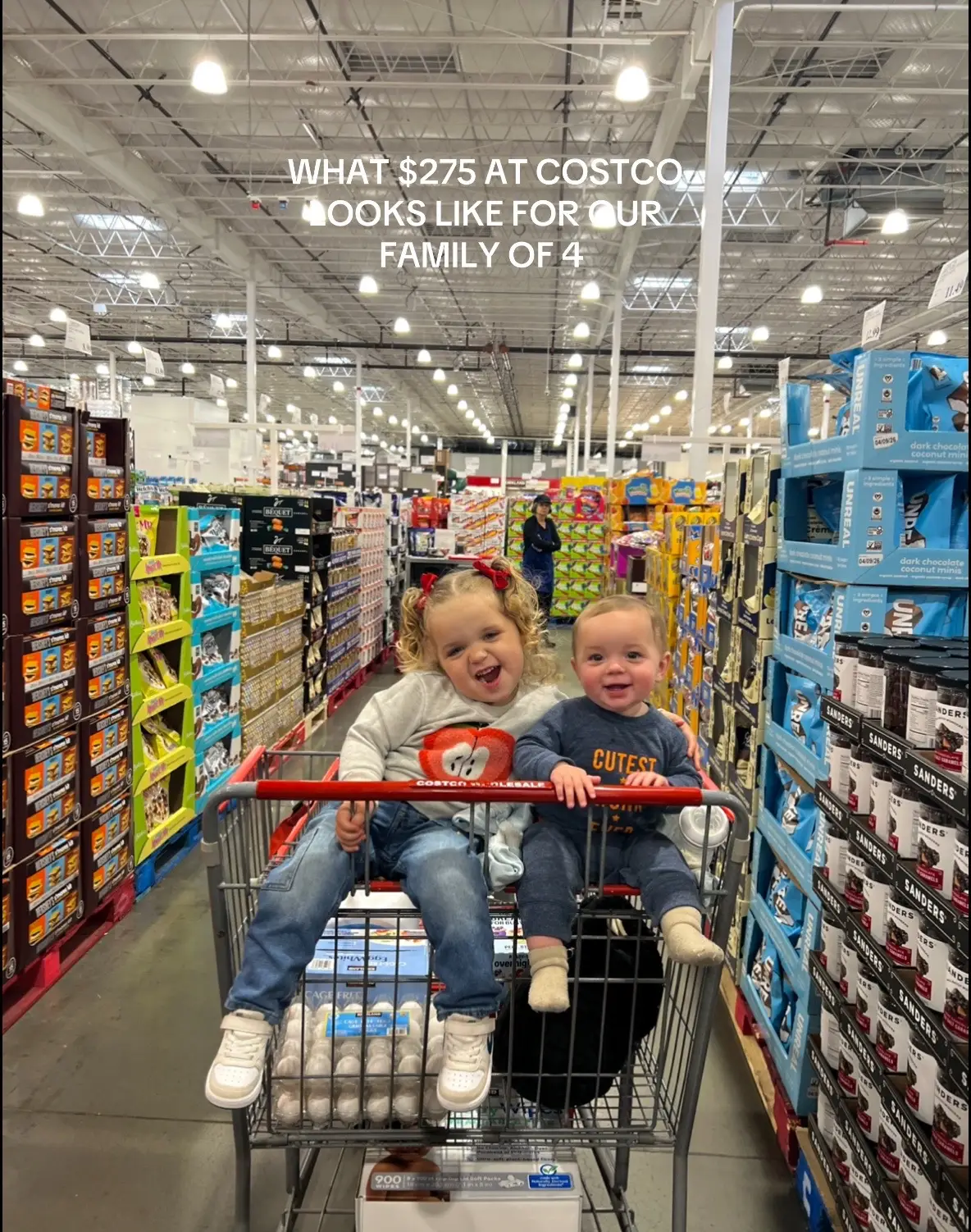 Feel like we didn’t even get that much?!?! 😩 #costcohaul #costcofinds #costco #groceryshopping #groceryrestock #groceryhaul #afternooninmylife #shopwithus #MomsofTikTok #momsoftiktokclub #8monthold #2yearold #momoftwo #toddlermom 