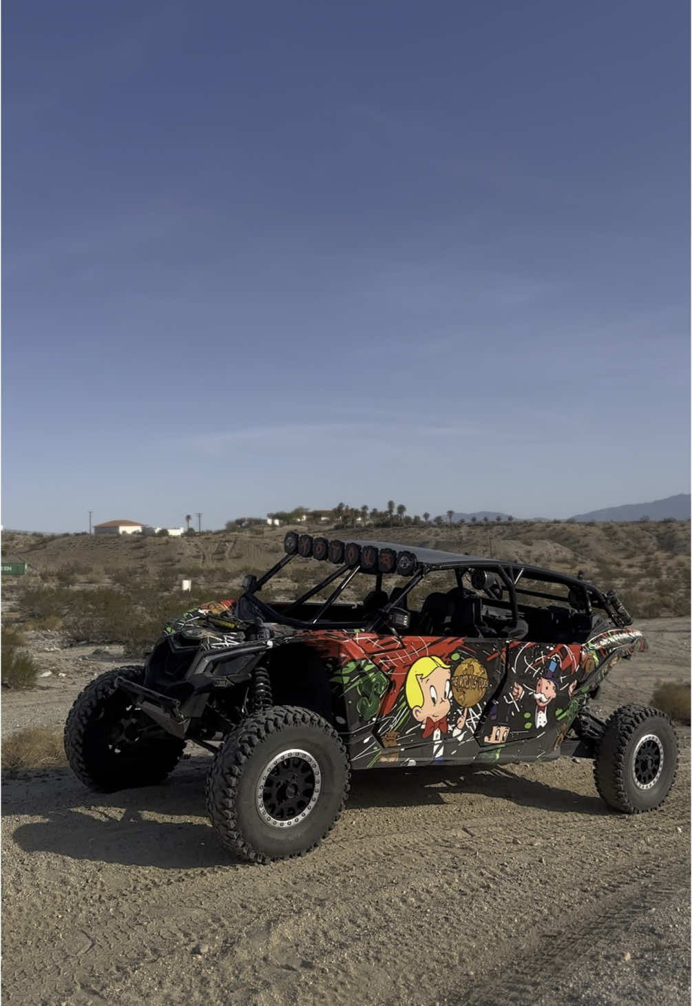 #wrappedcanam #richierich #paratii #raptor700 #rutasmexico #rutas4x4 #offroad4x4 #ruta #desert #canammaverickx3 #canam #canamx3 #parati 
