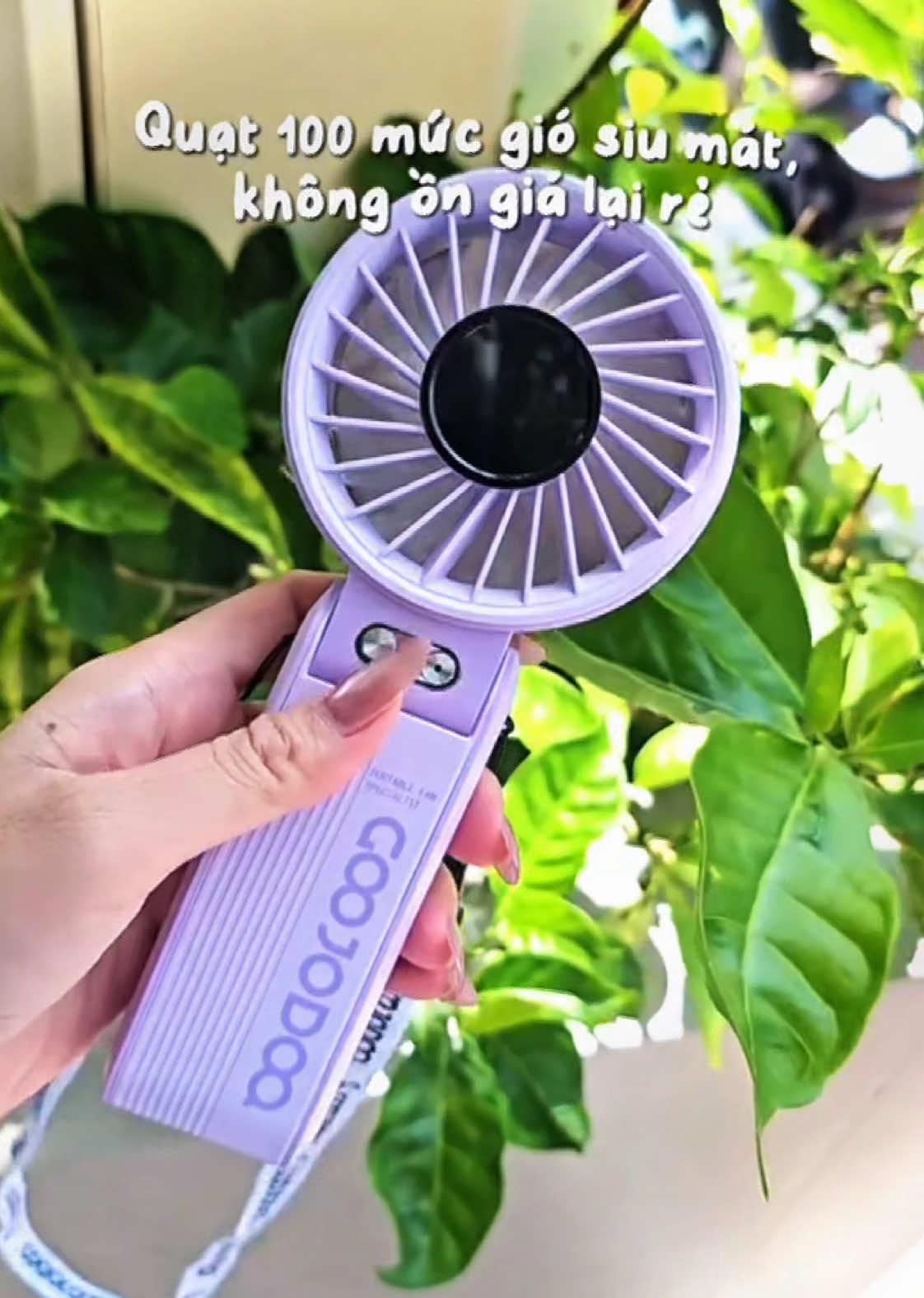 Quạt gập 90 độ xinh iu mát mẻ , pin 5-7h  #Tho #goojodoq #quatgoojodoq #quat100capdogio #quatcamtay 