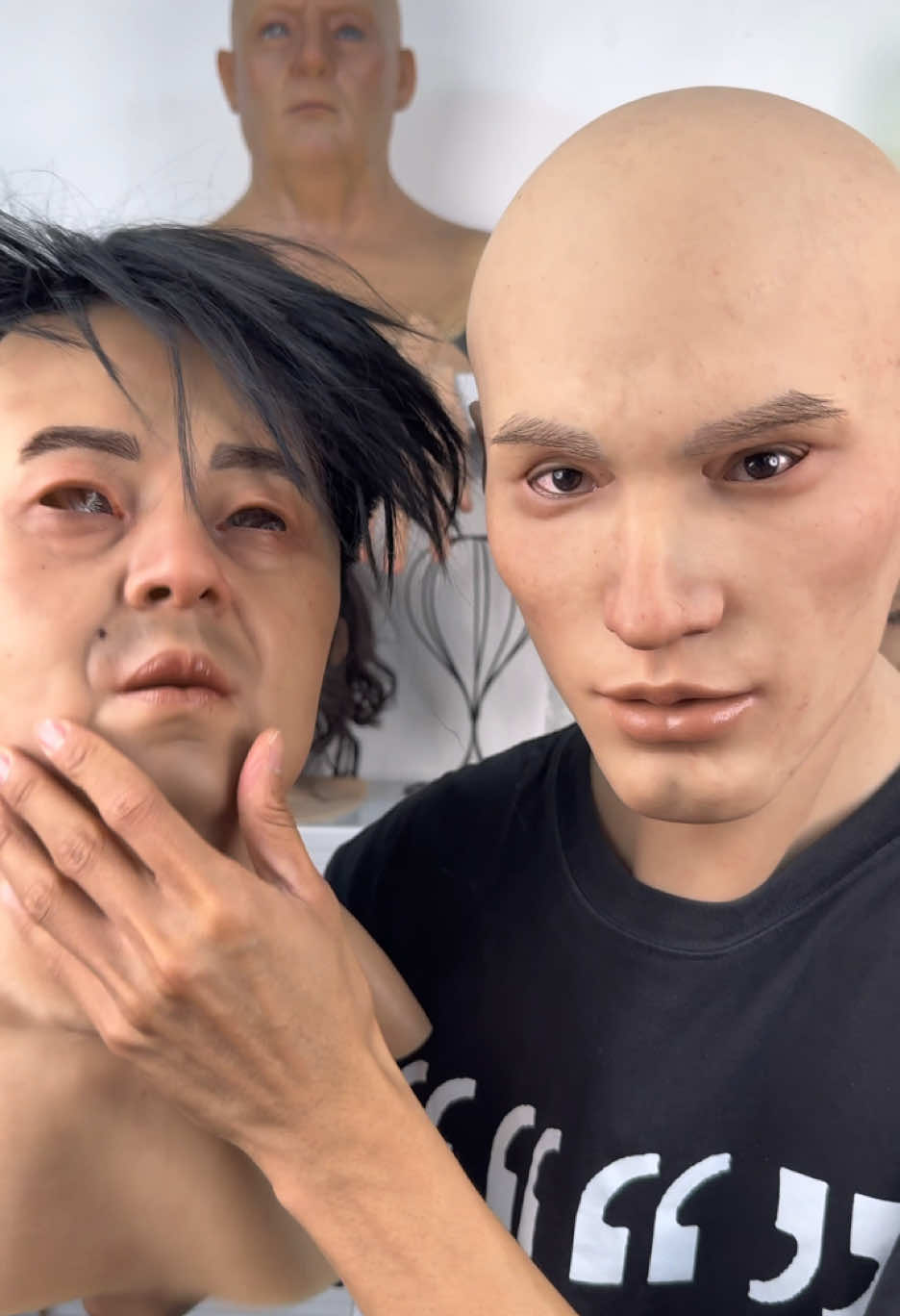 silicone mask, you can DIY custom mask with pictures #siliconemask #halloweenmask #moneytime111 #realistic #cosplay #Disguise