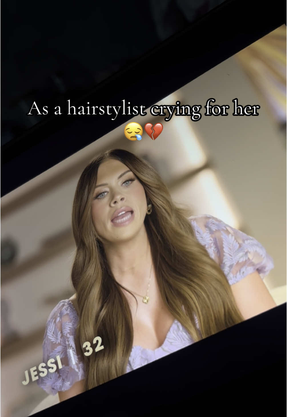 Because what do you mean FREEE HAIR! #fyp #mormonwives #momtok #hulusuggestions #jzstyles #drama #hairstylist #mormontiktok #mormonwiveshair 