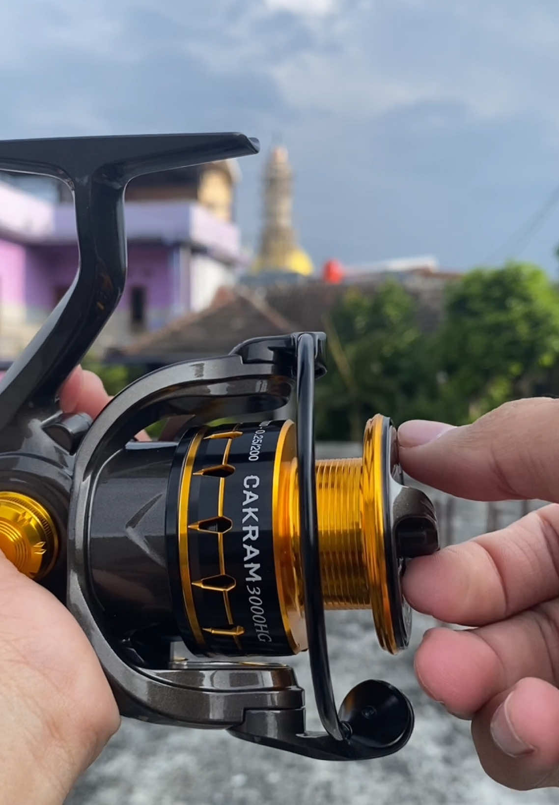 Udah mantep buat dibawa kelaut ini.. #reelcakram3000hg 