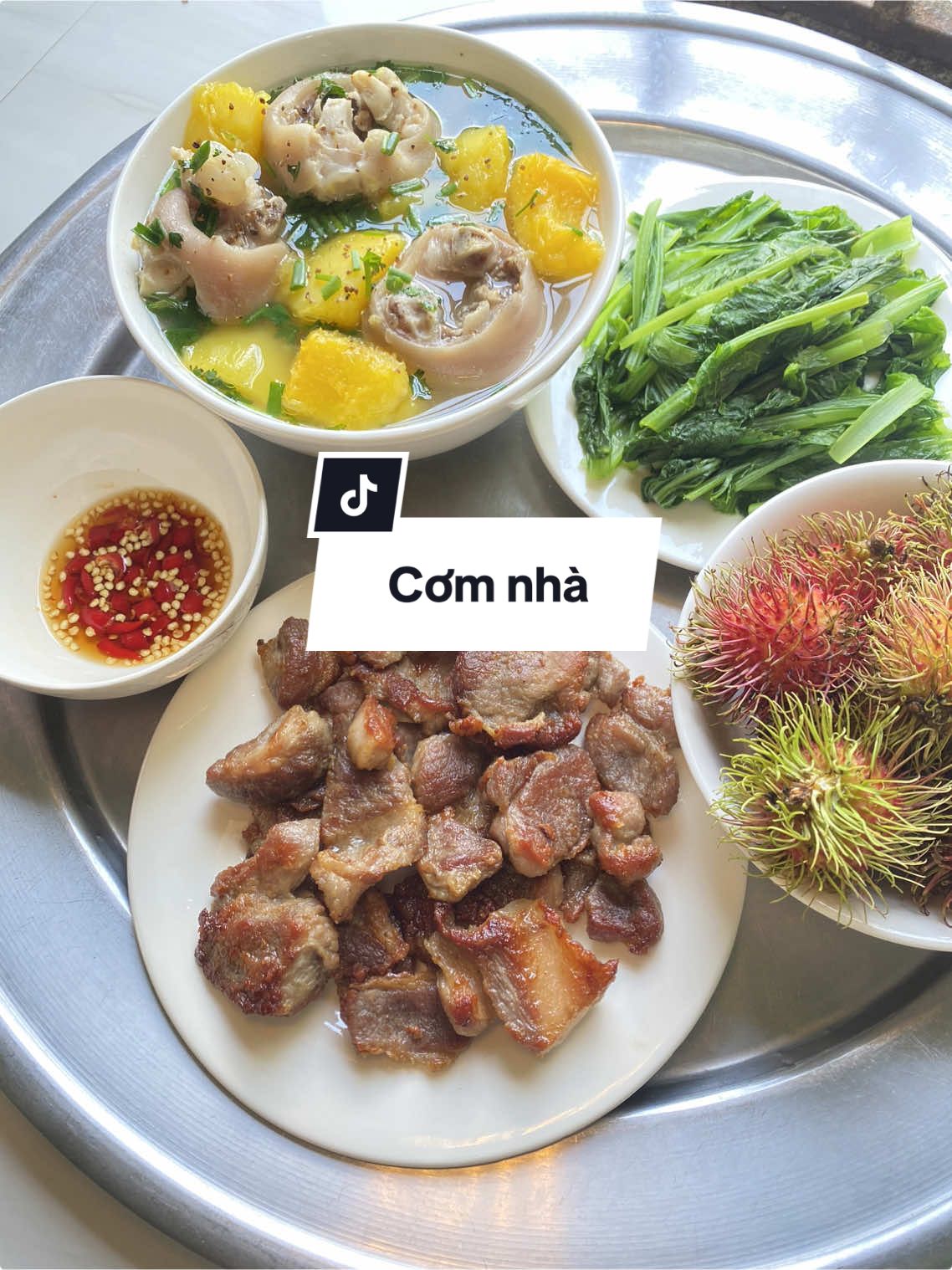 Đói bụng chưa vào ăn cơm nhà đơn giản cùng bé Diên nhoo #dienthichnauan #thitram #canhdudu #monngonmoingay #ancungtiktok #nauan #xuhuongtiktok #comnha #comque 