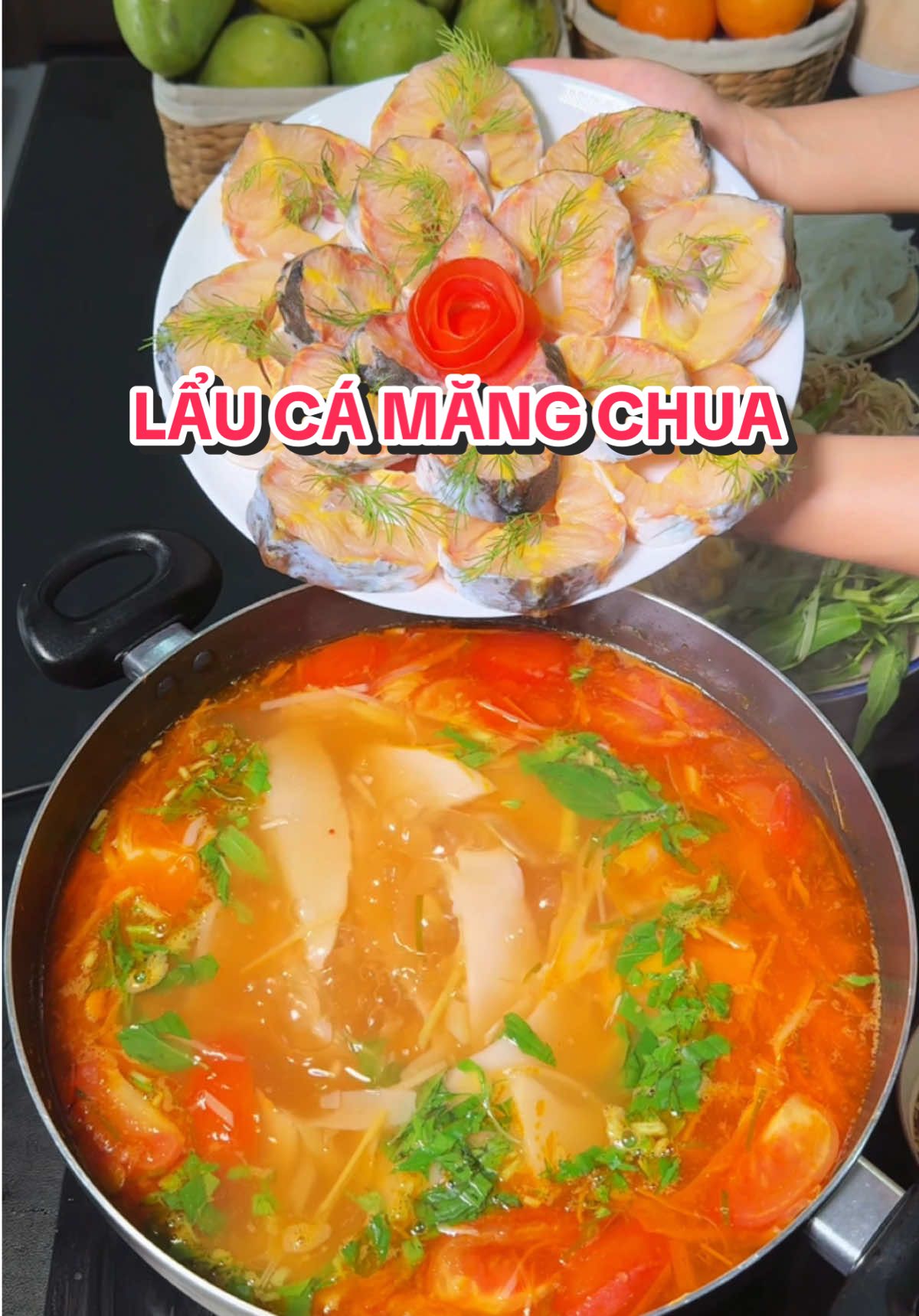 Cách nấu lẩu cá măng chua #kenhcuamy #HatNemKnorr #DamDaNgotEmmm#HợptáccùngUnilever