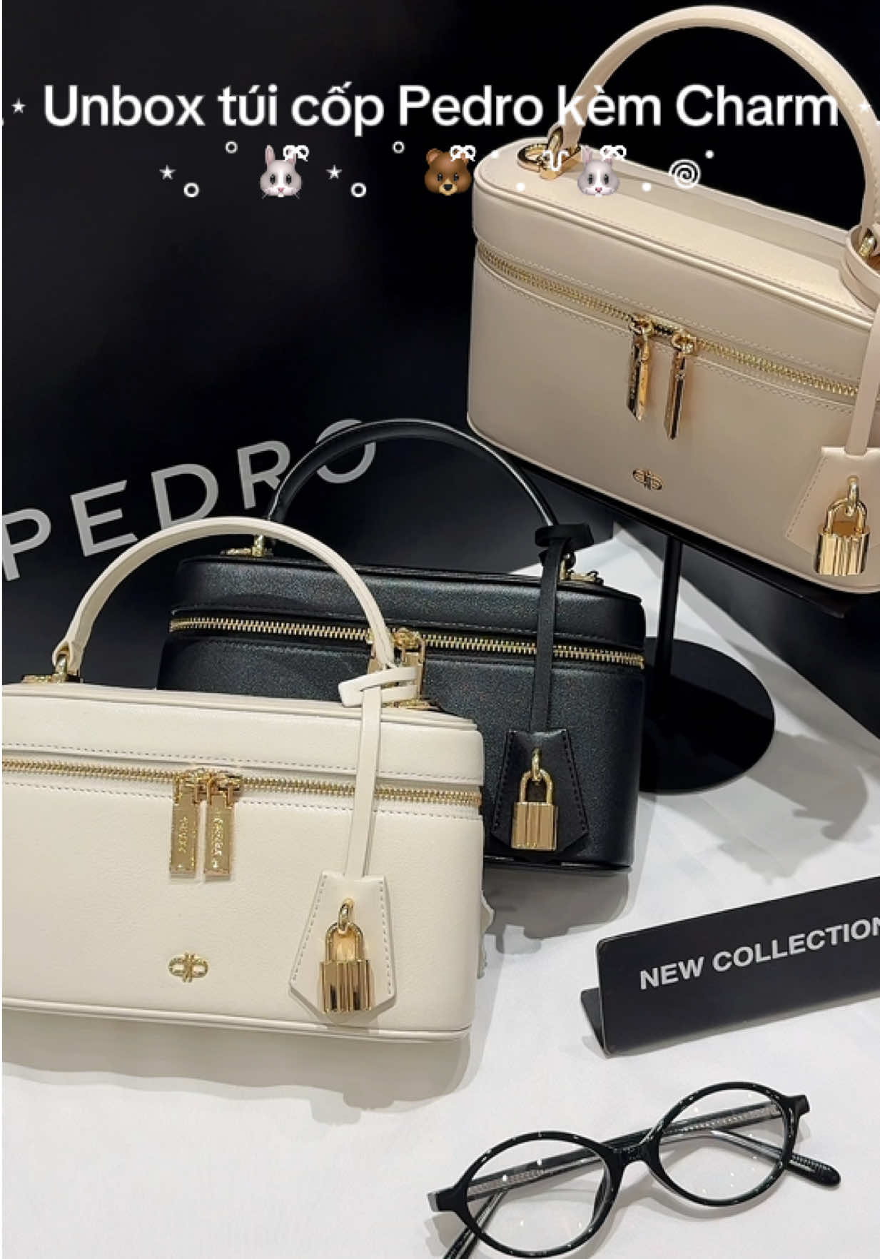 Bé cốp trịu diuu về lại các nàng ơii, bản logo mới sanggg váa nè ✨🥰  #unboxtuipedro #pedro #ordersing #unboxing #xuhuongtiktok #foryou  #CapCut 