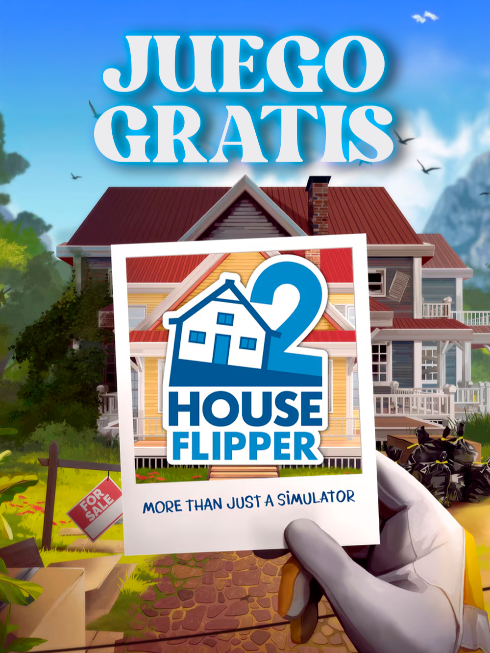 🎯NUEVO JUEGO GRATIS 🛠️🏡 || ¡Dale nueva vida a casas abandonadas en House Flipper 2! 🎮✨ 🧽 Reforma, decora y conviértete en el mejor renovador del vecindario 🔨 Solo podrás disfrutarlo hasta el 19 de mayo 📆 luego vuelve a ser de paga🧸 #JuegoGratis #HouseFlipper2 #Simulador #Decoración #Renovación #Steam #GamingEnTikTok #Parati #Multijugador #freetoplay #crossplay