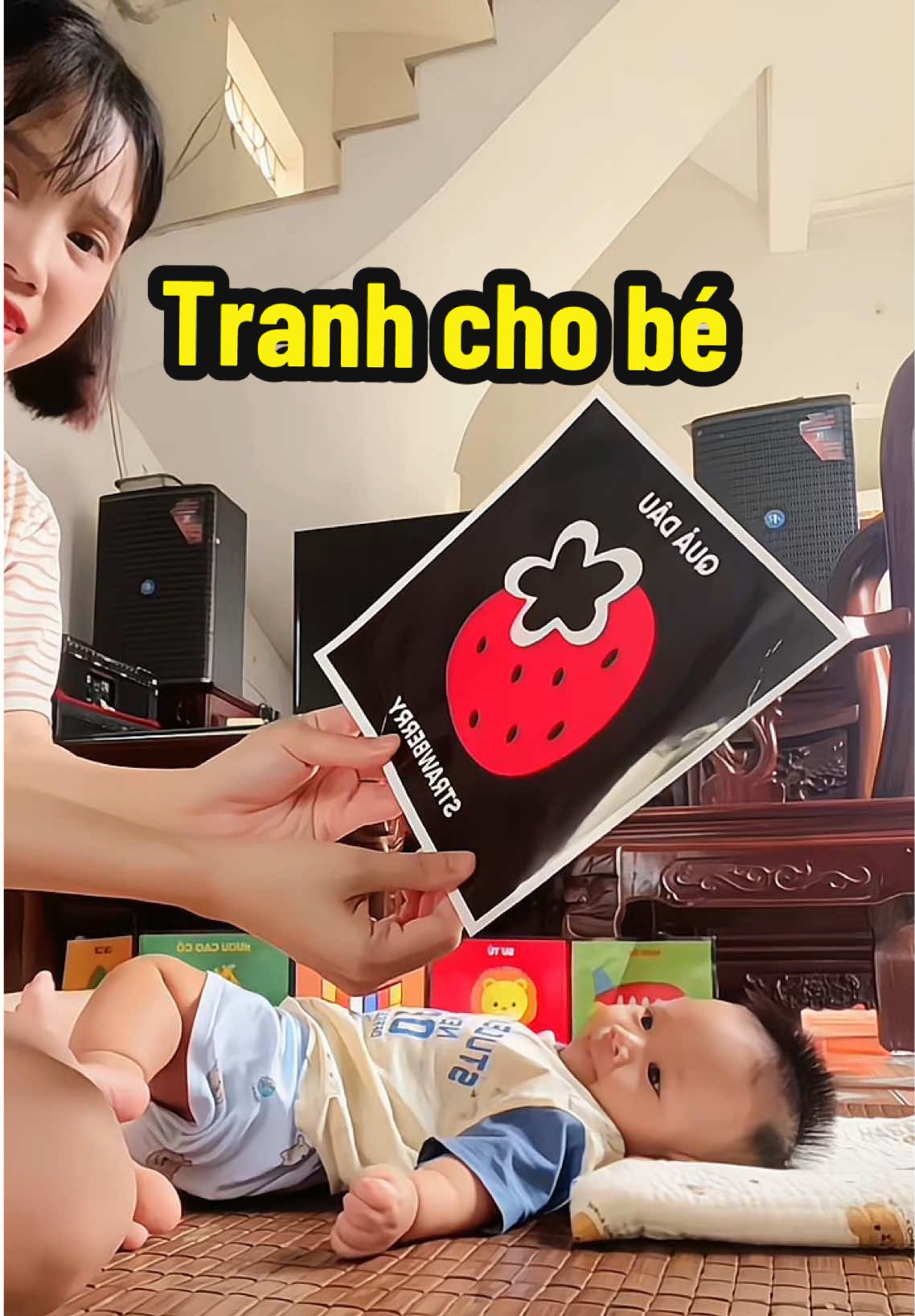 Tranh kích thích thị giác cho bé yêu #xuhuongtiktok #viral #tranhkichthichthigiac #tranhkichthichthigiacchobe 