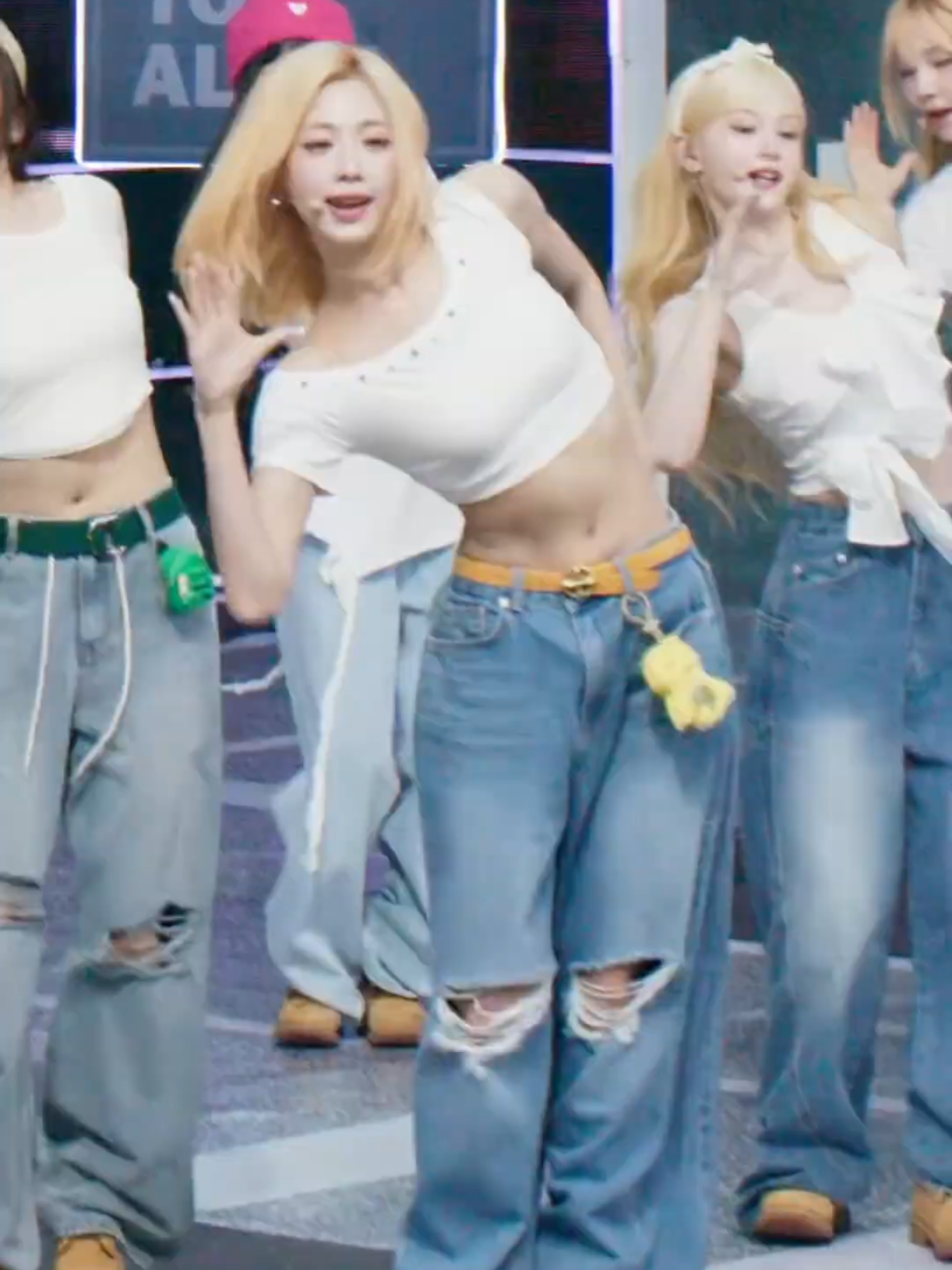 tripleS's NIEN performing 