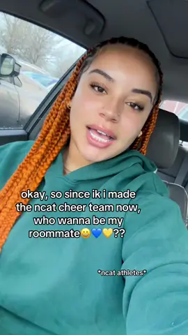 i like to party and try new things (WE WILL NOT SIT IN THE DORM 24/7😭😭) #ncat #2029 #roommate 