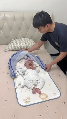 Bé ngủ ngon, ba mẹ yên tâm #viabexinhyeu #dodungchobe #manchupgapgonchobe 