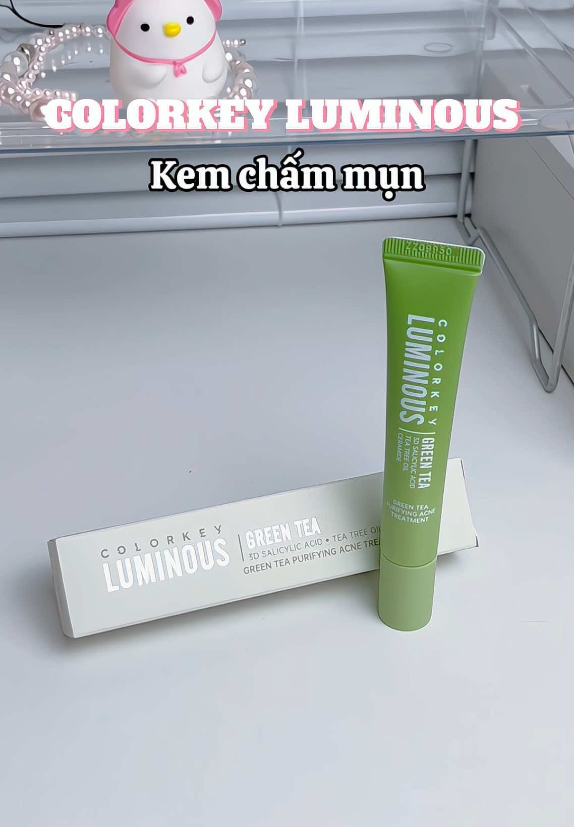 Kem chấm mụn mới ra mắt của nhà Colorkey #colorkeyluminous #colorkeyvn #trimun #gelchammun #kemchammun #chamsocda #trn_trn24 