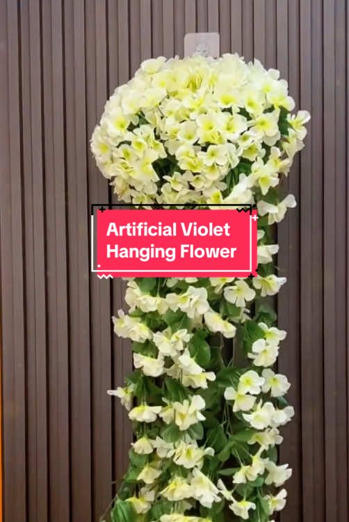 1pcs Artificial Violet Hanging Flower#artificialflower #flowerdecoration #decoration #homedecor #fyp #foryou #tiktok #share #goodthing 