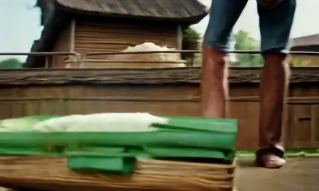 Sticky rice and pandan man #thailand #stickyrice #rurallife #ironman #marvelstudios 