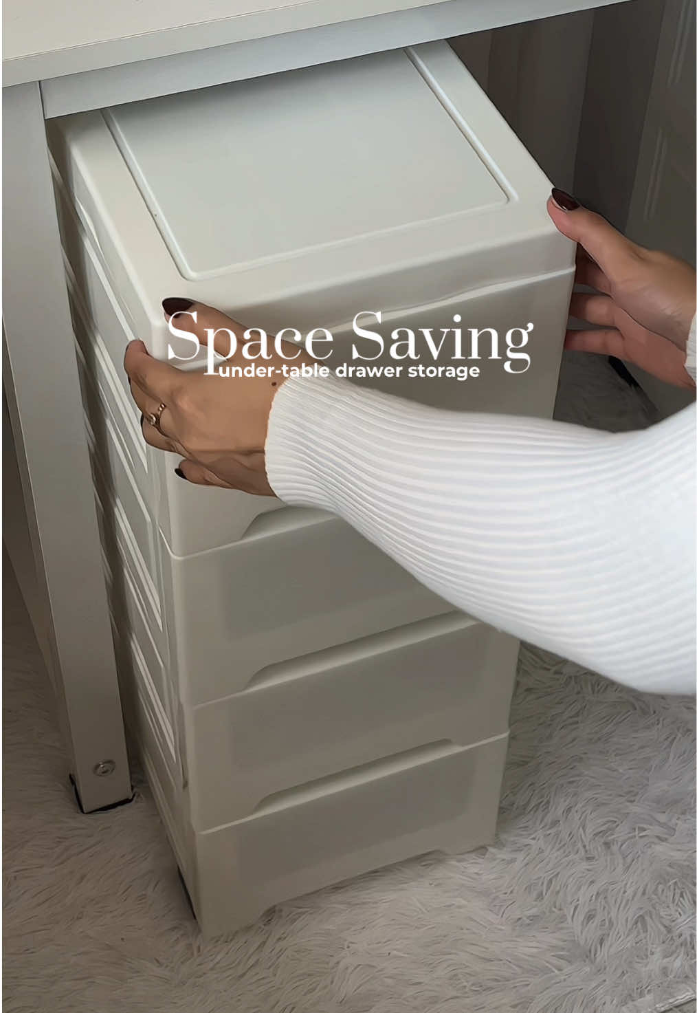declutter your desk this slim minimalist drawer ✨✨ #drawer #drawerorganizer #slimdrawer #minimalist #storageorganizer 
