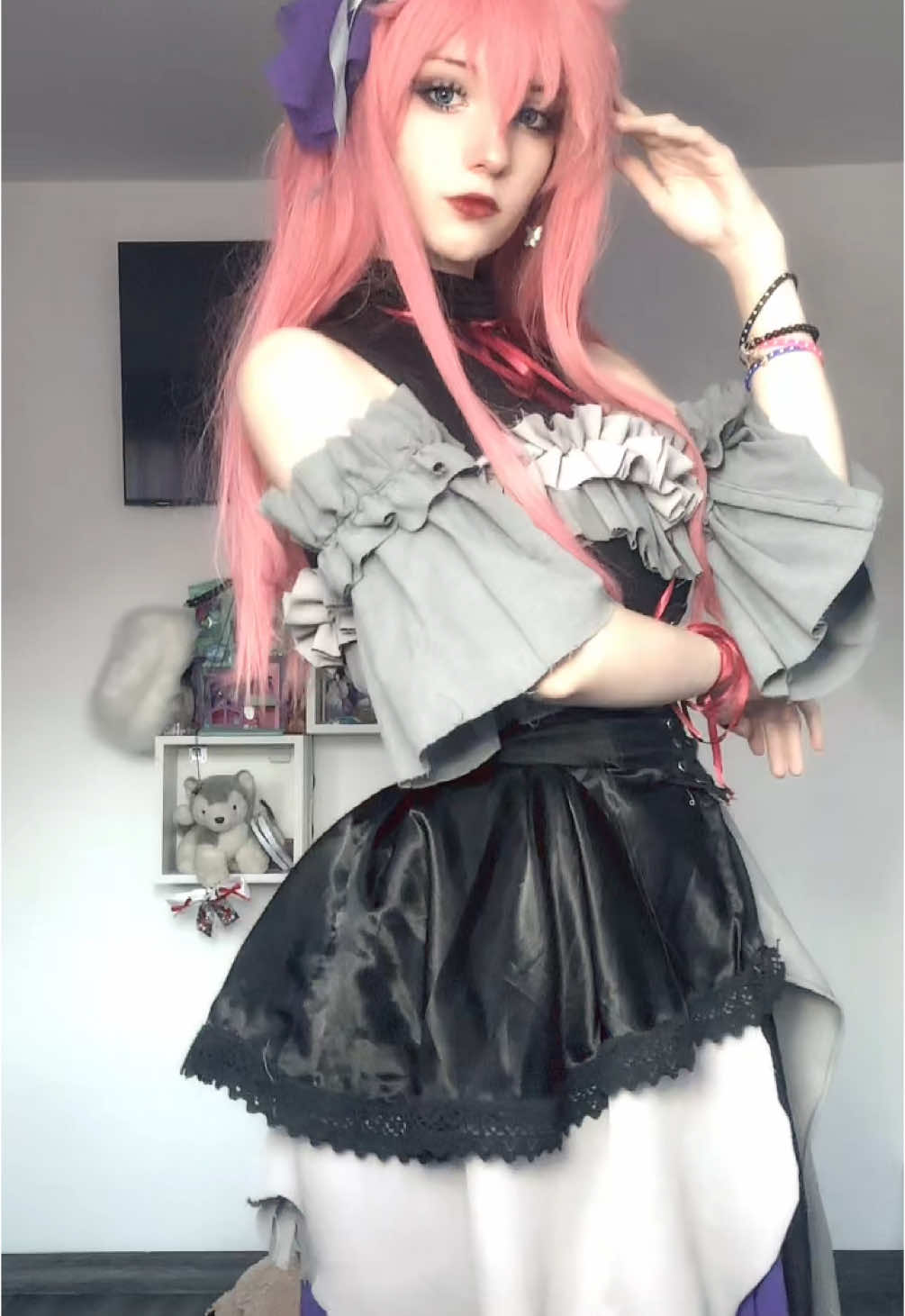 fit check #megurineluka #megurinelukacosplay #lukamegurine #lukamegurinecosplay #projectsekai #projectsekaicolorfulstage #projectsekaicosplay #pjsekai #プロセカ #コスプレ #cosplay #nightcordat25 #nightcordat2500 #n25 #malicemizer 