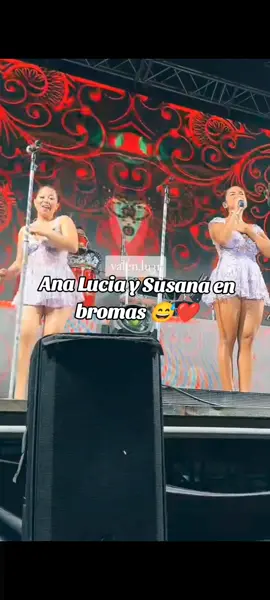 Ay Lucia 😂❤️ #susanaalvarado  #analucíaurbina  #amistad  #concierto  #caminoaunsueño #elunicocorazonquenodejadelatir  #corazonserrano  #corazonserrano♥️🇵🇪🥰  #bromas  #poramartemibien 