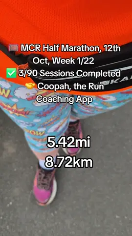 First week of the @Coopah Run Coach done ✅️ #slowrunneruk #mumswhorun #coopahtrainingapp #warringtonrunning #warrington #runningmumuk 