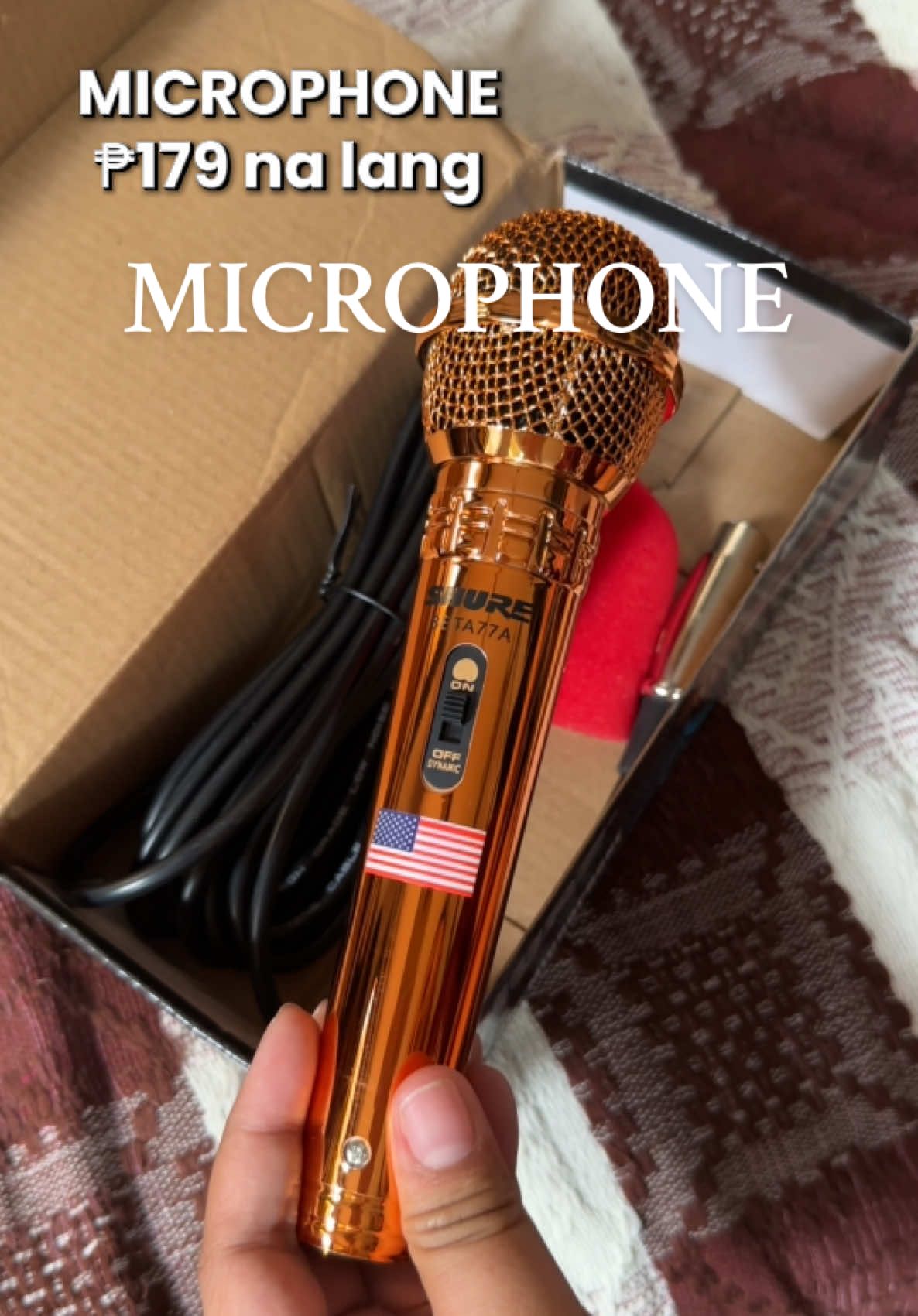 buong-buo talaga boses mo kapag ito yung gamit mong mic 😍 #shuremicrophone #fyp #foryou #foryoupage #fypage #fyppppppppppppppppppppppp 