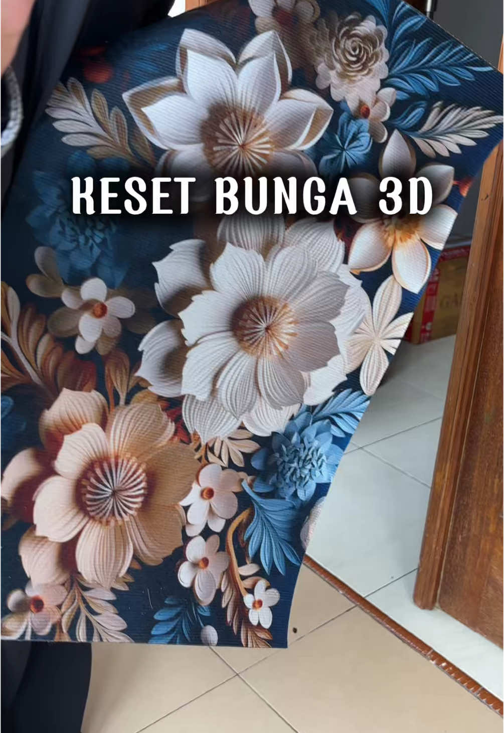 Keset bunga 3D anti slip #keset #kesetbunga #kesetkamarmandi #kesetantislip