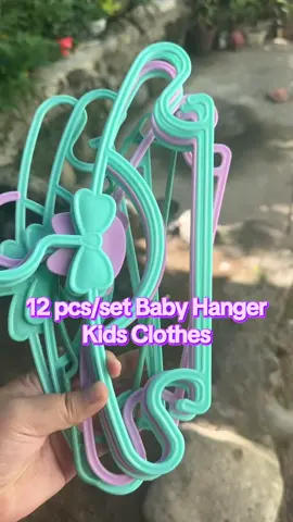12 pcs/set Baby Hanger Kids Clothes Hanger Rack Display Hanger #babyhanger #hanger 