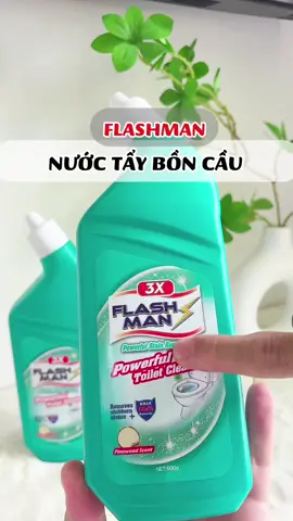 Lần đầu trãi nghiệm nước tẩy bồn cầu chà đâu cũng sạch mọi người ơi.#anhchonghaudau #nuoctayboncau #flashman #donnha 