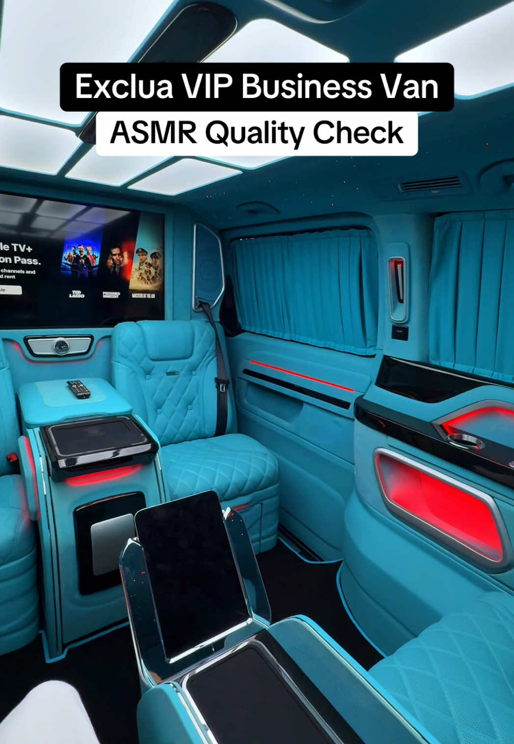 Does it sound like VIP quality? #vip #business #van #asmrsounds #luxury 