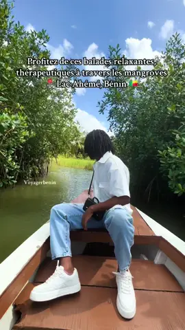 Visite guidée à travers les mangroves sur le lac Ahémé au Bénin 🇧🇯  #benin #benintiktok🇧🇯 #france #nature #paysage #mangroves 