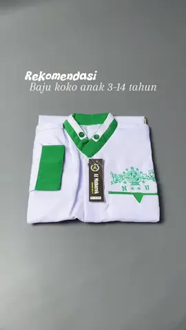 Baju Koko Nu anak anak Lengan Panjang umur 3-14Th #bajukoko #nahdlatululama #ansor #fatayat #bajukokoanak 