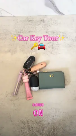 #carkeys #caraccessories #keychaintour #keychainaccessories #aestheticvideos #thatgirl #thatgirlaesthetic #laneige @Coach  @LANEIGE UK @Bath & Body Works UK 
