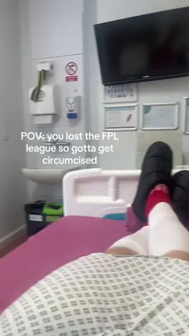 Might be the worst FPL forfeit #fpl #forfeit #fplforfeit #PL #hospital #circumcisedgang 