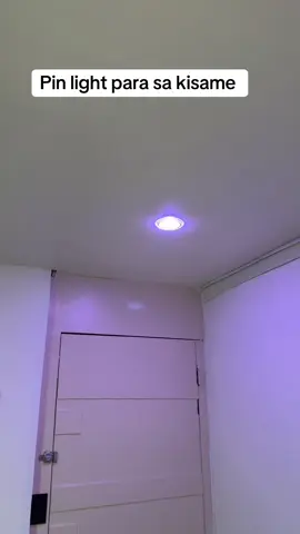 Tri color LED Pin light ceiling downlight ultra tin 3 Colors #pinlight #ceilinglight #light #tri #ledlights #roomsetup #roomaccessories 