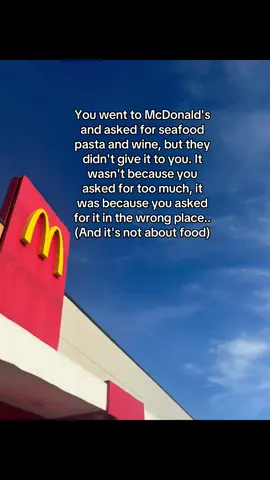 It’s not about the food.. #mcdonalds #mcdo #foryou #life #lesson #fyp 