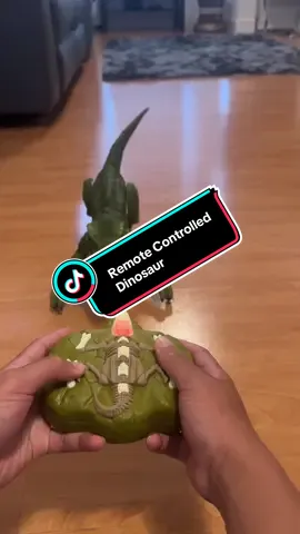 Want to keep your child away from screens? T-Rex Little Green = Big Fun! #DinoLife #ToyTok #KidGifts #PrankToy #ParentWin #RemoteDino
