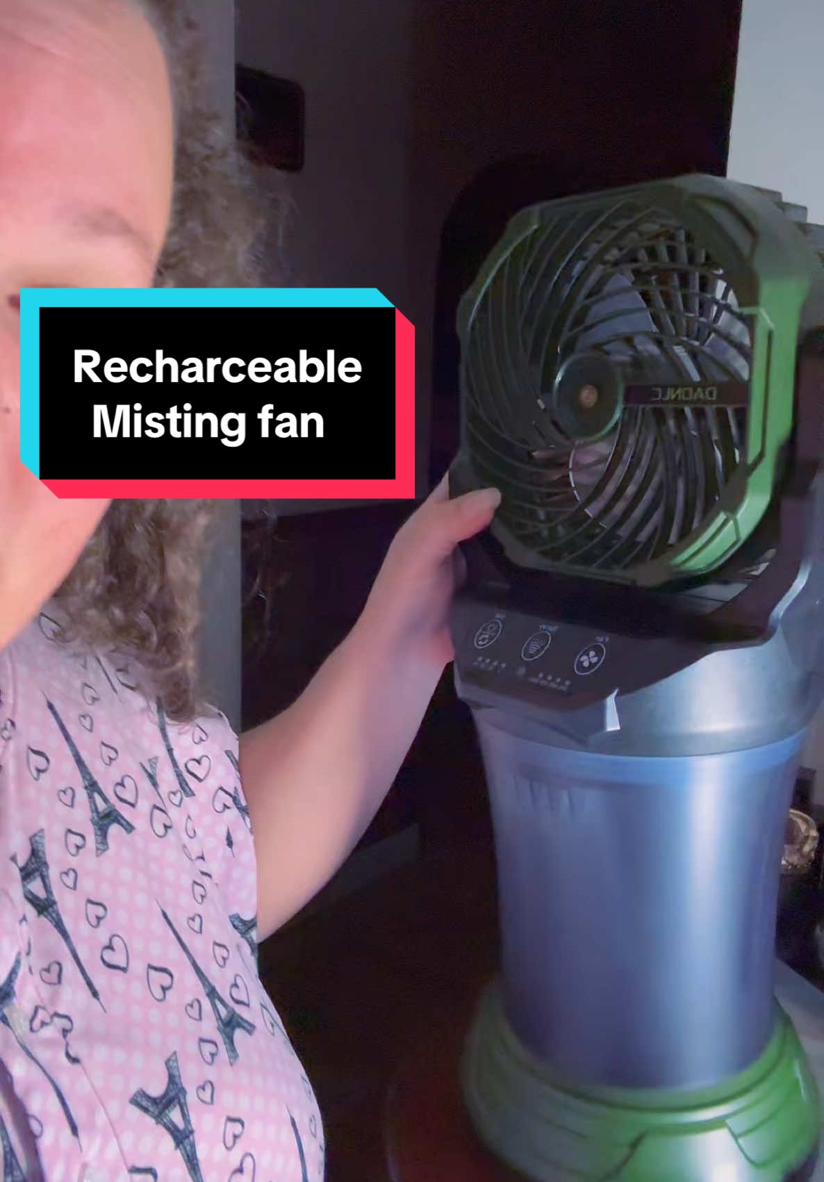 #daonlc#rechargeablefan#cooldown#us#camping#apagon #portable 