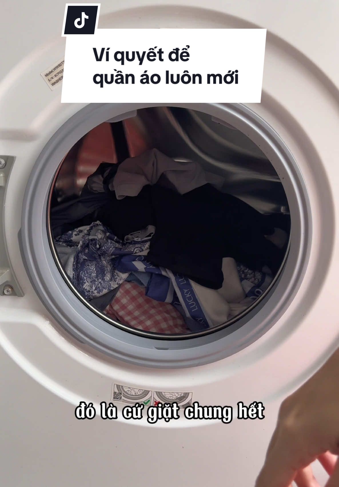Bí quyết để quần áo không bị mất form mà vẫn như mới khi giặt máy giặt #tuiluoigiatdo #dorota #tuiluoigiatquanao #mepepssi 