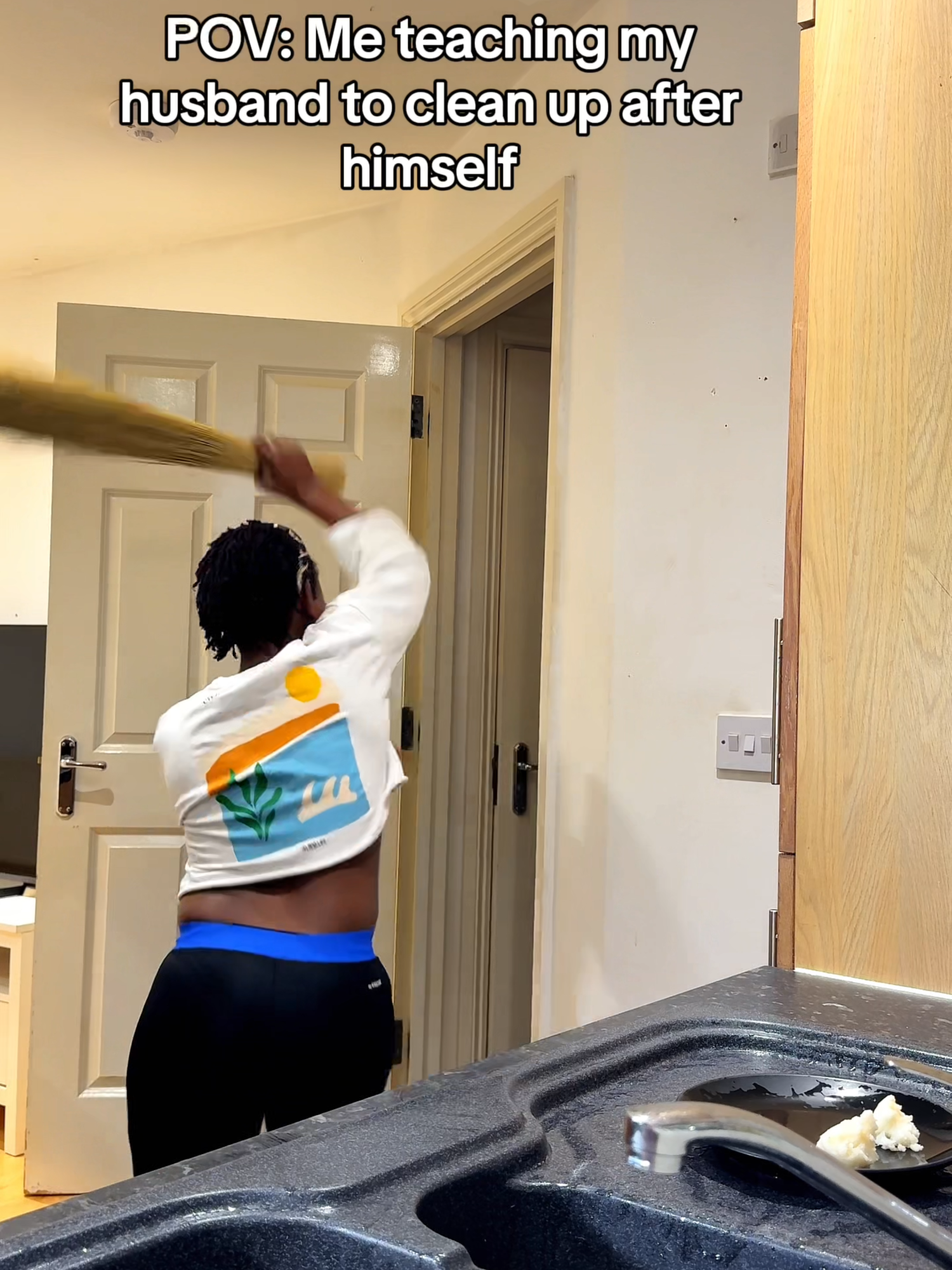 When you are tired of saying the same thing 😂 #marriedlife #explorepage #fyp #justinandpanashe #fypviralシ #couplecomedy #zimtiktokers🇿🇼🇿🇼🇿🇼