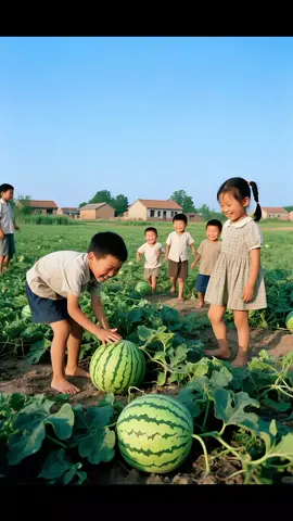 One 🕐 Minute Video 😁  Perhaps this is what a peaceful life looks like. They accompany each other through a long time. Their days are simple but full of happiness. #villagevibes #village #newtrendingvideo #aivideo #fypviralシ  Look at this country courtyard, an old lady is picking cucumbers in the vegetable garden, smoke is curling in the distance, and the fields are golden. This scene immediately brings me back to my childhood, full of nostalgia that I can never go back to! 