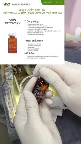 Peel Skin Recovery cho nền da mụn viêm, mụn mủ với thành phần chính là Salicylic Acid 30% #chemicalpeel #chamsocdakhoahoc #dieutrimun #skinrecovery #spatân_tạo_bình_tân  