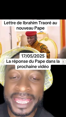 Ibrahim Traoré s'adresse au nouveau pape sans langue de bois #africa #aes #burkinafaso 