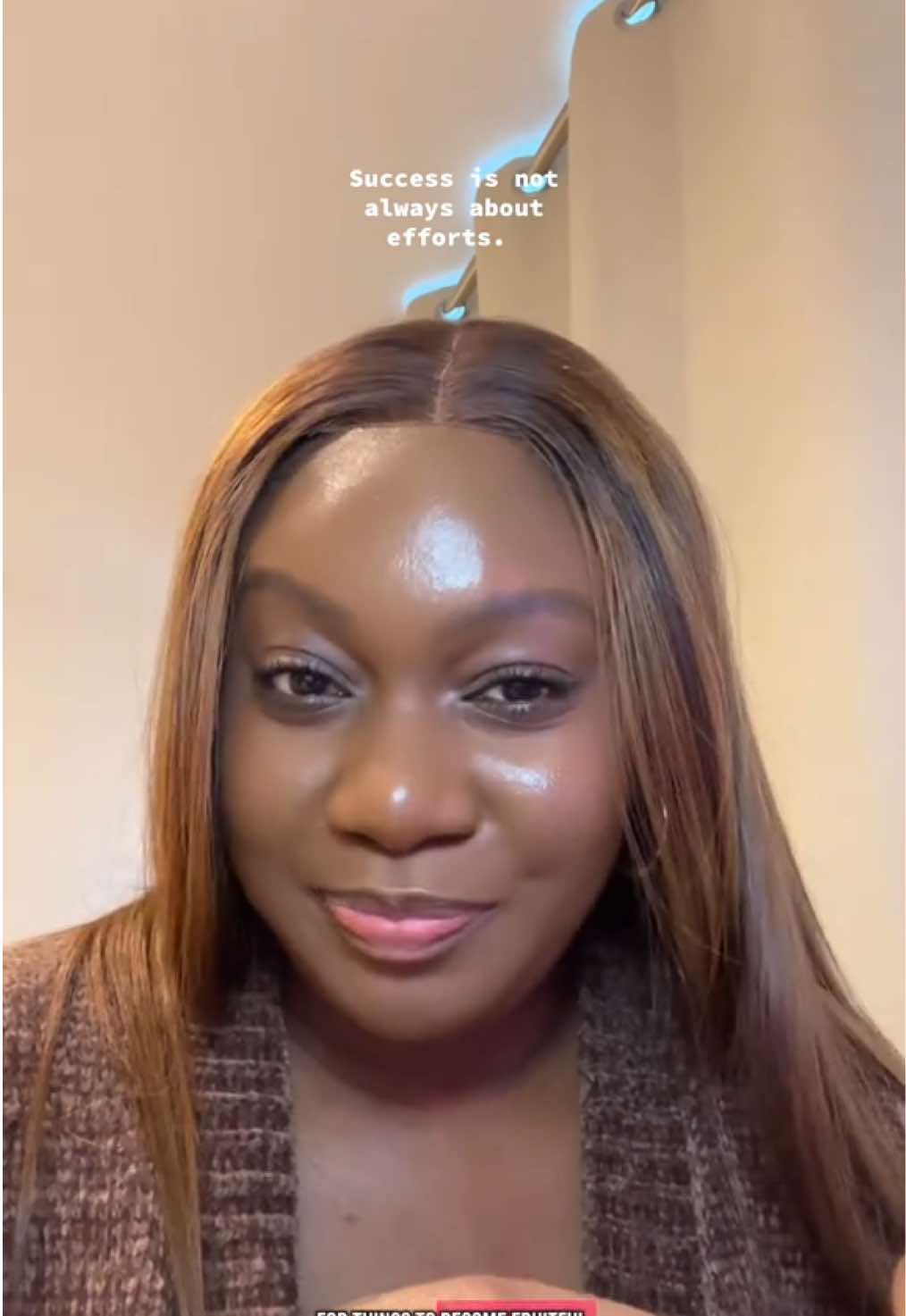 The theory that people forget to add is that: efforts + luck (i.e favour) = success and we must keep the faith in addition to being consistent in our efforts.  #keystosuccess #mindsetshift #saturdaymotivation 