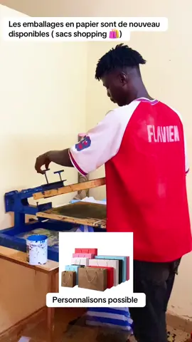 Emballages en papier personnalisée #ouagadougou🇧🇫 #emballage #personnalisation 