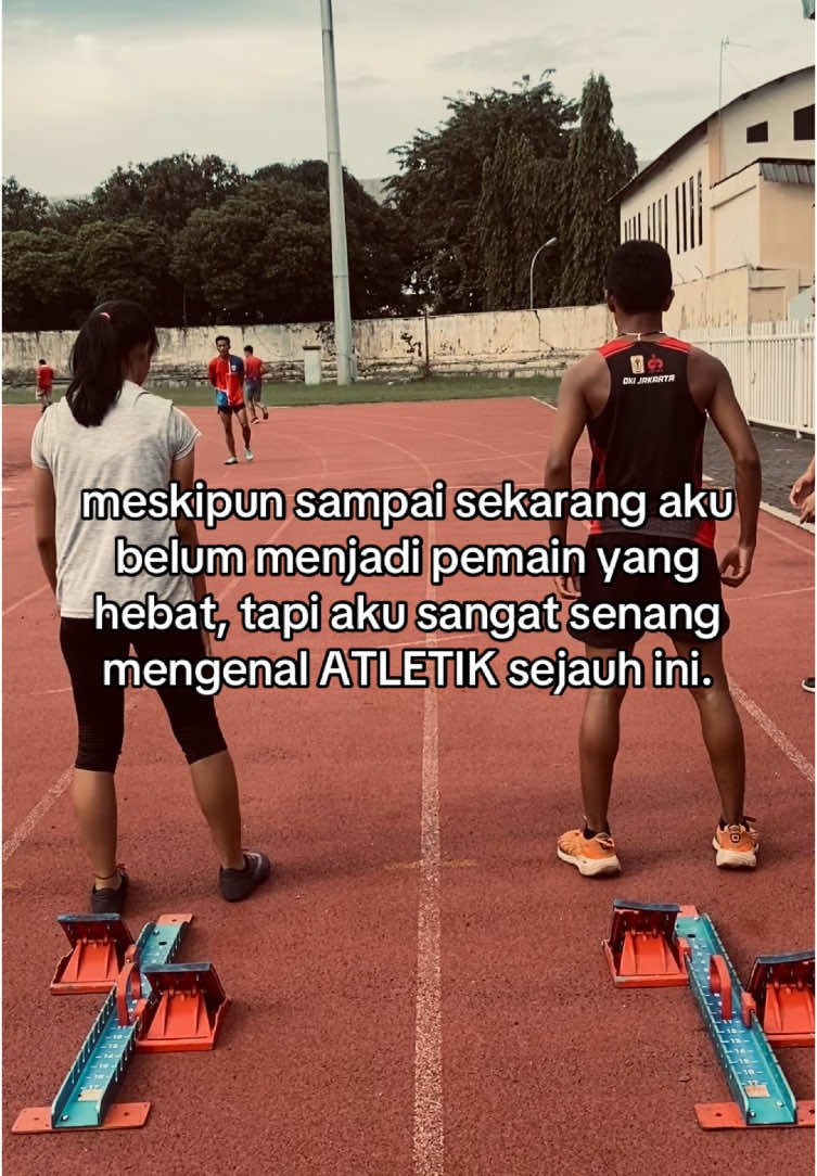susah senang ada di lembaran lu yg skrg #trackandfield #athlete #semangat #atletik #pelarikonten #xyzbca #fyp