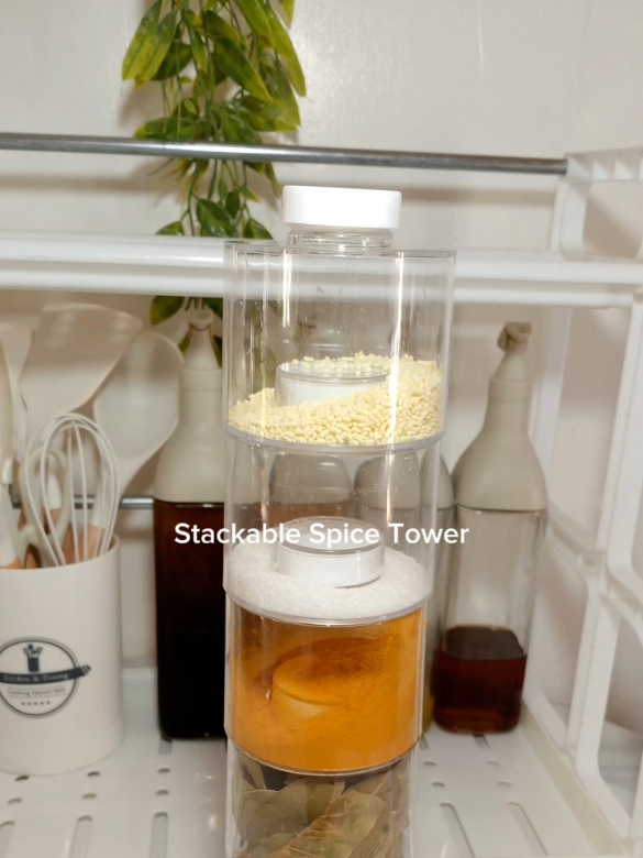 140 pesos lang!!! #6pcstowerspiceseasoningjar #seasoningjar  #spiceorganizer  #spicejar  #kitchenorganizertiktokshop 