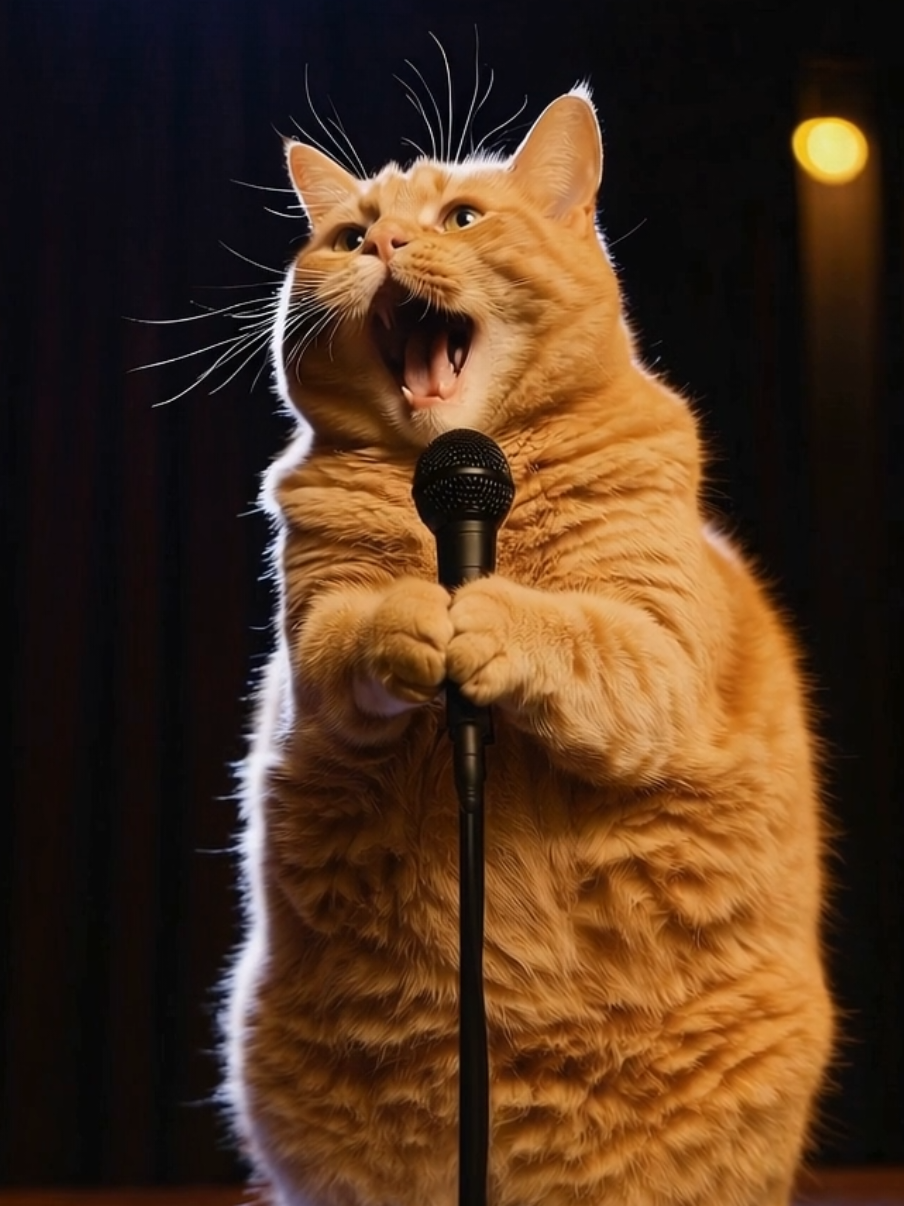 😸🎤 #cat #ai 