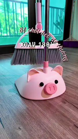 Bộ chổi hót rác chú heo dễ huông quá chừng #decor #xuhuong #Lifestyle #Lifestyle 