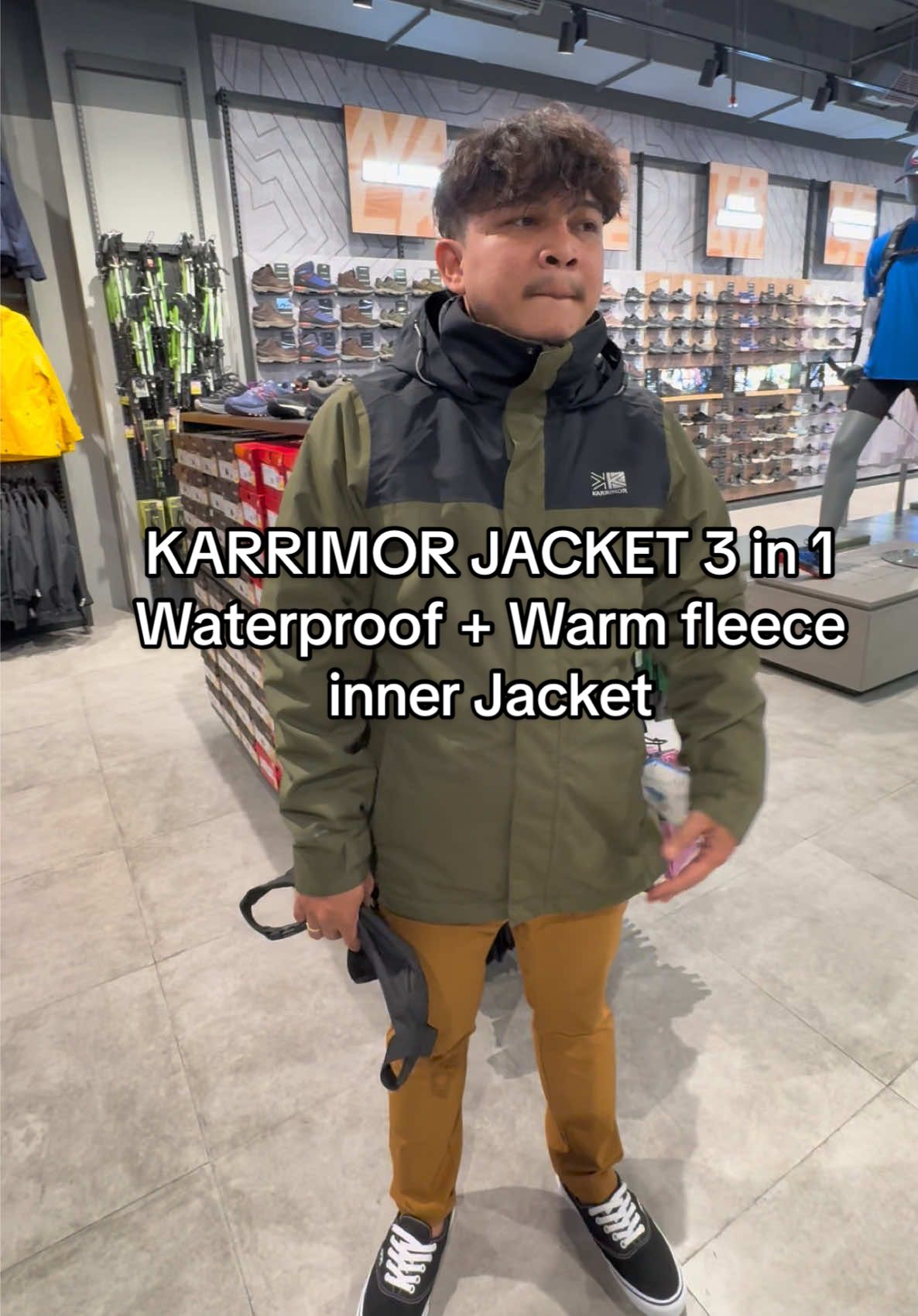 Karrimor 3 in 1 Jacket  #karrimorjacket 