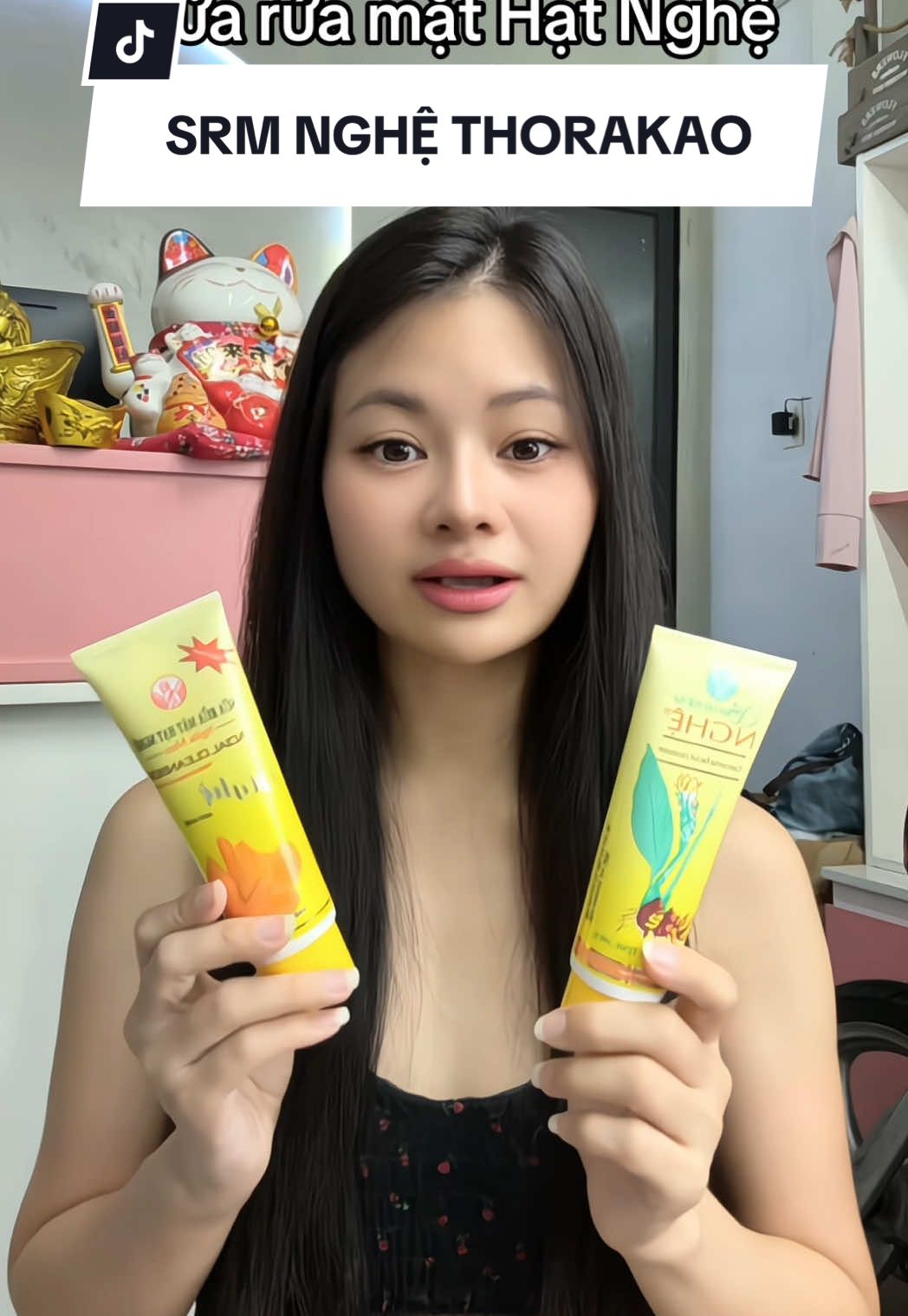 Sửa Rửa Mặt Hạt Nghệ Thorakao giúp sạch sáng da trong thấy #suaruamat #suaruamatnghe #suaruamatthorakao #thorakao #mypham #myphamthorakao #myphamthorakaochinhhang #thorakaochinhhang #lamdep #tipslamdep #skincare #xuhuong #viralvideo #muataitiktokshop #hanathichdodep 