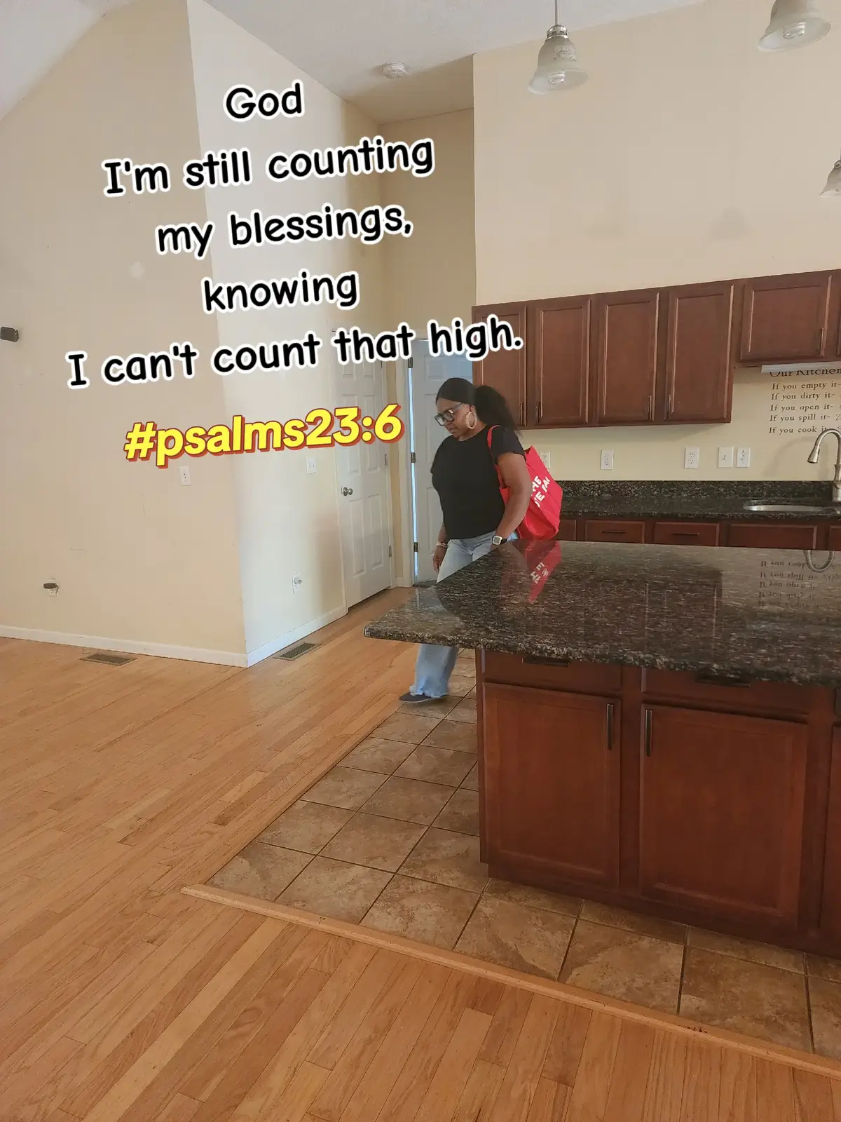 God I'm still counting my blessings  #psalms23 #gtmitch⭐️ #bubblez417 #Gotothetopthebottomisfull #realestate 