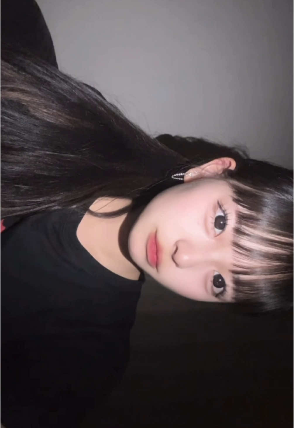 いつも縁ありの黒コンつけてるけど縁なくても盛れるカラコン見つけた🤍#thepiel #スコッチ3カラー #ブラック #カラコン #カラコン紹介#pr @thepiel_official 